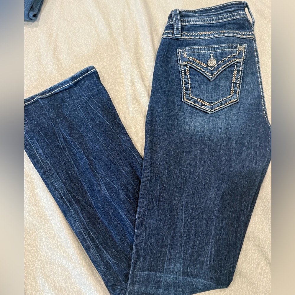 Miss Me dark blue boot cut Jeans